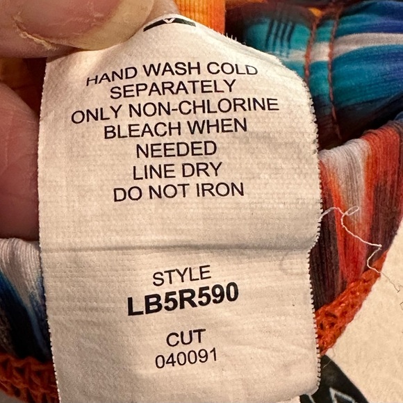 Womens La Blanca Multi Color Bikini Swim Bottoms - Picture 5 of 5